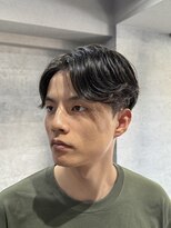 バーバーハウス ラヴィ 阿佐ヶ谷店(Barber House Lavie)&nbsp;センターパート×ニュアンスパーマ