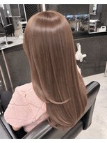 シティー(CITY.)&nbsp;髪質改善トリートメント×透明感ベージュ艶髪ロング
