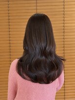 オーガニックエコ 川越(organic+eco) 20代30代秋くびれヘア/イルミナカラーマロンブラウン/髪質改善