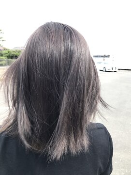 マリブ ヘアリゾート 伊勢崎本店(malibu hair resort) 外国人風Ｗカラー/アッシュグレー/ブリーチ/ダブルカラー