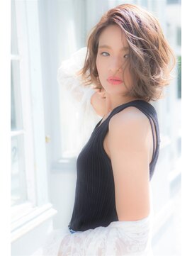 ミエル ヘア 新宿(miel hair) 【mielhair新宿】今っぽさNo.１☆かき上げ大人スタイル