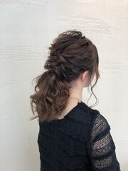 Hair set/arrange　35