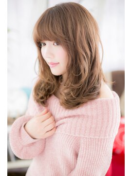 ミック ヘアアンドビューティー 大山店(miq  Hair&Beauty) 恋を引き寄せる☆甘え顔セミディb