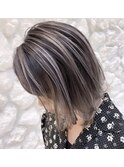 ハイライト#バレイヤージュ#デザインカラー#イメチェン