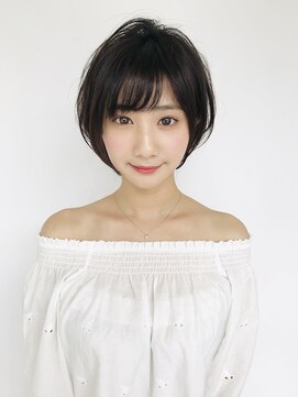 イマ(ima) 黒髪小顔ショート