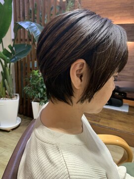 ヘア アトリエ マム(hair atelier mum) うるツヤボブ