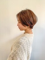 ロンド パルティール 大宮(Lond partir)&nbsp;【石田勇士郎】黒髪毛先パーマ横顔美人ショート