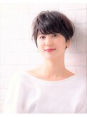 ミルキーベージュ＆シアーベージュ＆モカベージュのセシルカット