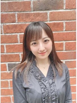 シェノン 梅田(CHAINON) マロンベージュ×Aラインボブ×似合わせ小顔前髪カット