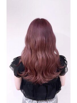 リッカ(RICCA) 【ダブルカラー】ピンクベージュ×ガーリーウェーブ♪