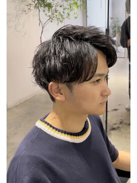 サルファ ヘアデザイン 名古屋 丸の内(S.ALPHA HAIR DESIGN) 結婚式前に波巻きパーマ