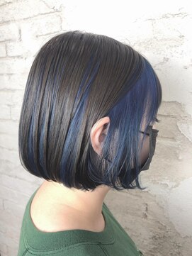 プライズ アイリス 池袋東口店(prize Iris) インナーカラー/ブルーカラー/ブルーブラック/池袋