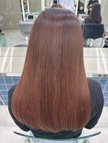 ロンドルーチェ 心斎橋(Lond luce)&nbsp;ダークアッシュ/ミディアムレイヤーカット［髪質改善/縮毛矯正］