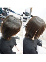 ヘアテリア リュウ 大塚(hair teria ryu) 髪質改善縮毛矯正/ウルフボブ