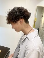 ノブレス(NOBLESSE)&nbsp;刈り上げマッシュ/ツイストスパイラルパーマ