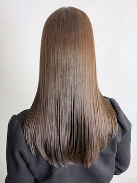 アルバム 新宿(ALBUM SHINJUKU) ブラウンロング_マチルダボブピンクベージュ_ba395721