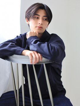 テトテ 三宮店(Tetote) 【tetote三ノ宮】センターパート　メンズ　ナチュラルヘア