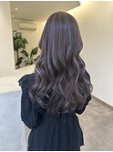 ラベンダーシルバーハイライト