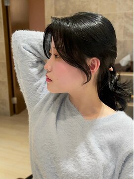 アフロート ギンザ(AFLOAT GINZA) 【MAINESTYLE】結んでも可愛い顔まわり