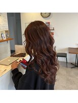 ルノン リー(LUNON:re)&nbsp;Redbrownカラー×longStyle