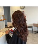 Redbrownカラー×longStyle