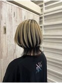 大人かわいいエギョモリ ミルクティーブラウン ひし形シルエット