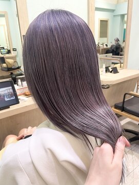 ヘアーメイクオズ(hair make O/S) 《kaito》ラベンダーカラー ラベンダーシルバー ブリーチあり◎