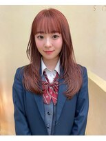 スニュウ(snuw)&nbsp;【snuw mina】レイヤーカット/卒業カラー/伏見/高校生カット