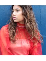 シーム 天神大名店(SEAM)&nbsp;ウェーブロング　Recommended for  20s to 30s.