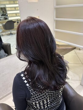 マージュ ギンザ(marju GINZA) 黒染め履歴からのレッドブラウン