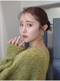 12352編み込みヘアアレンジ披露宴結婚式2次会ヘアセット