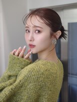 12352編み込みヘアアレンジ披露宴結婚式2次会ヘアセット
