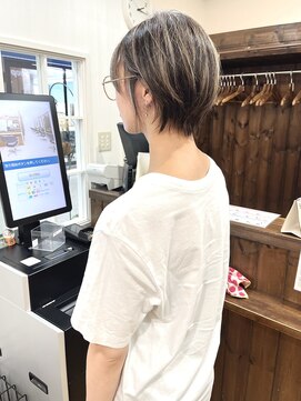 ジャストビューティー リアリー(just beauty Really) ショートヘア×コントラストハイライト【横須賀中央 Really】