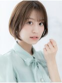 ホワイトグレージュ/デジタルパーマ/フェザーパーマ/盛岡52