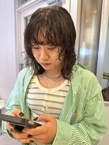 アム(amu)&nbsp;ウルフパーマ/パーマウルフ/レイヤーパーマ/ニュアンスパーマ