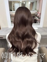 アミー 池袋(Ammy)&nbsp;コテ巻き風パーマ /韓国風パーマ/デジタルパーマ/レイヤーカット