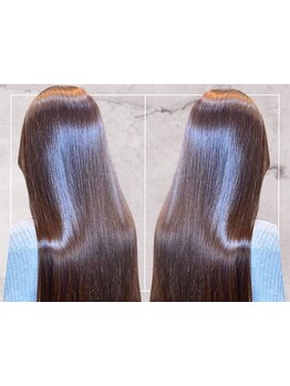 うねりや広がりでお悩みの方必見!ダメージを最小限に抑え自然なストレートへ[上大岡駅/髪質改善/縮毛矯正]