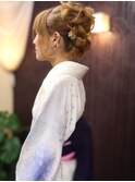 卒業式 袴アップスタイル