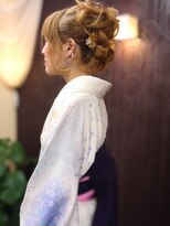 ヘアアート ル シエル(Hairart Le ciel)&nbsp;卒業式 袴アップスタイル