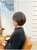 軽やかなショートボブ