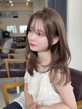 コート 表参道(Cote) 美髪レイヤーカット／顔まわりレイヤー／ロングレイヤ 一/前髪