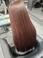 ジェニーバイメノン(JENNIE by Menon)&nbsp;ピンクカラー　暖色系カラー　ブリーチなし