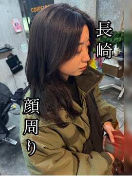 コワファーストナガサキシャンプーボーイ(COIFF1RST NAGASAKI SHAMPOO BOY) レイヤーカット/顔周り/前髪/韓国