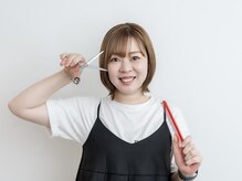 【笹山紗智子】第一印象を左右する顔まわりの似合わせカット・地毛風ストレートもお任せください！