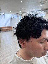 ラボヌールヘアーノーブル 新越谷店(La Bonheur hair noble) メンズカット/ハードパーマ【美髪】【イメチェン】