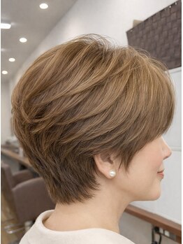 チョキペタ 喜連瓜破店の写真/【カット+カラー¥4290】ロング料金なし&早くて丁寧な施術で、伸びても扱いやすい美髪へ。