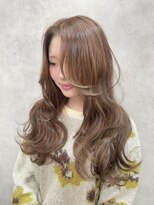 ルノン(LUNON)&nbsp;黒髪クラゲヘアーオリーブグレー小顔ココアベージュ