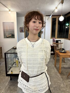 スウェイ(sway) ショートパーマ