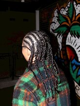 【ブラックヘア対応】ドレッド・コーンロウ・ブレイズ    特殊パーマ・ブラックヘア歓迎！