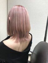 美容室ステラ 東大宮店&nbsp;ミディアムレイヤー×ピンクベージュ